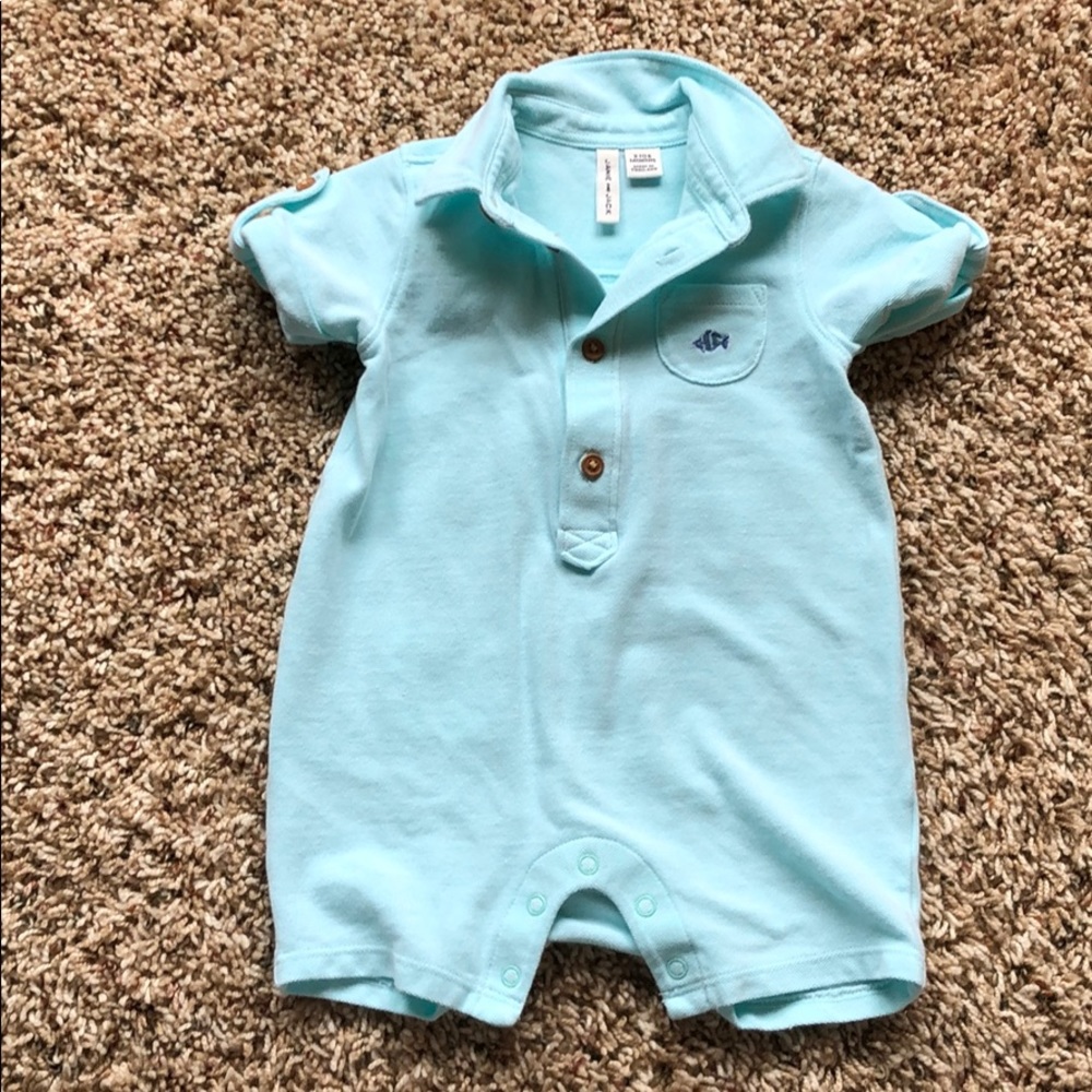 Janie and Jack Collared One Piece